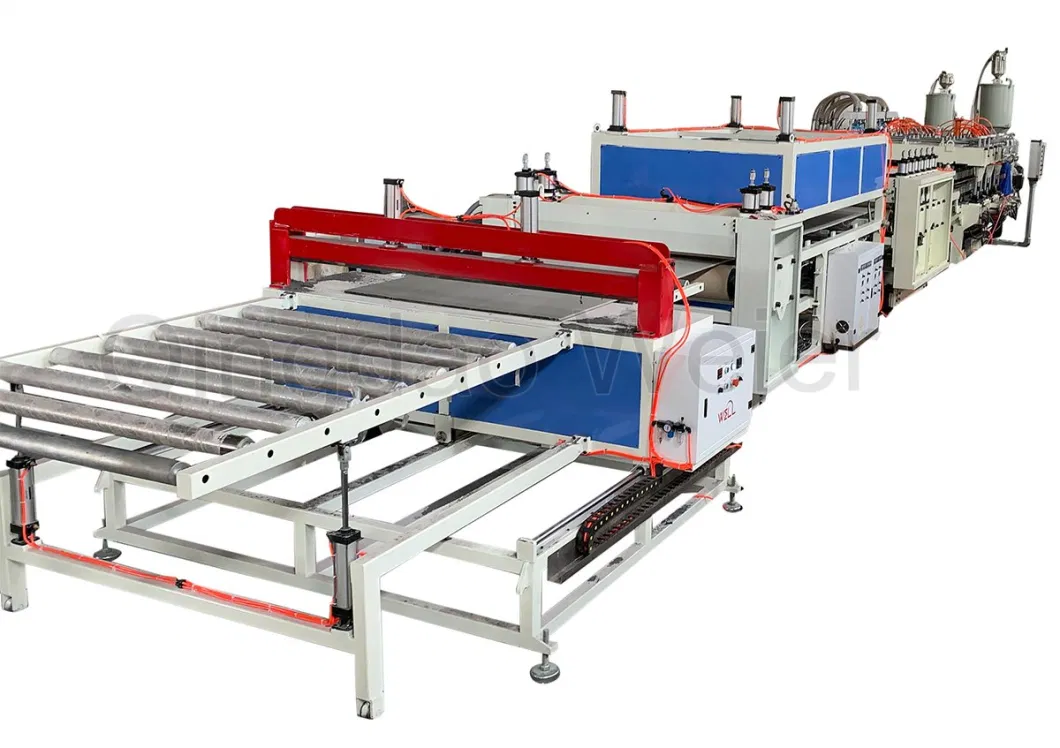 1220mm Plastic PP Co-Extrusion Construction Engineering Formwork Making Machine Line