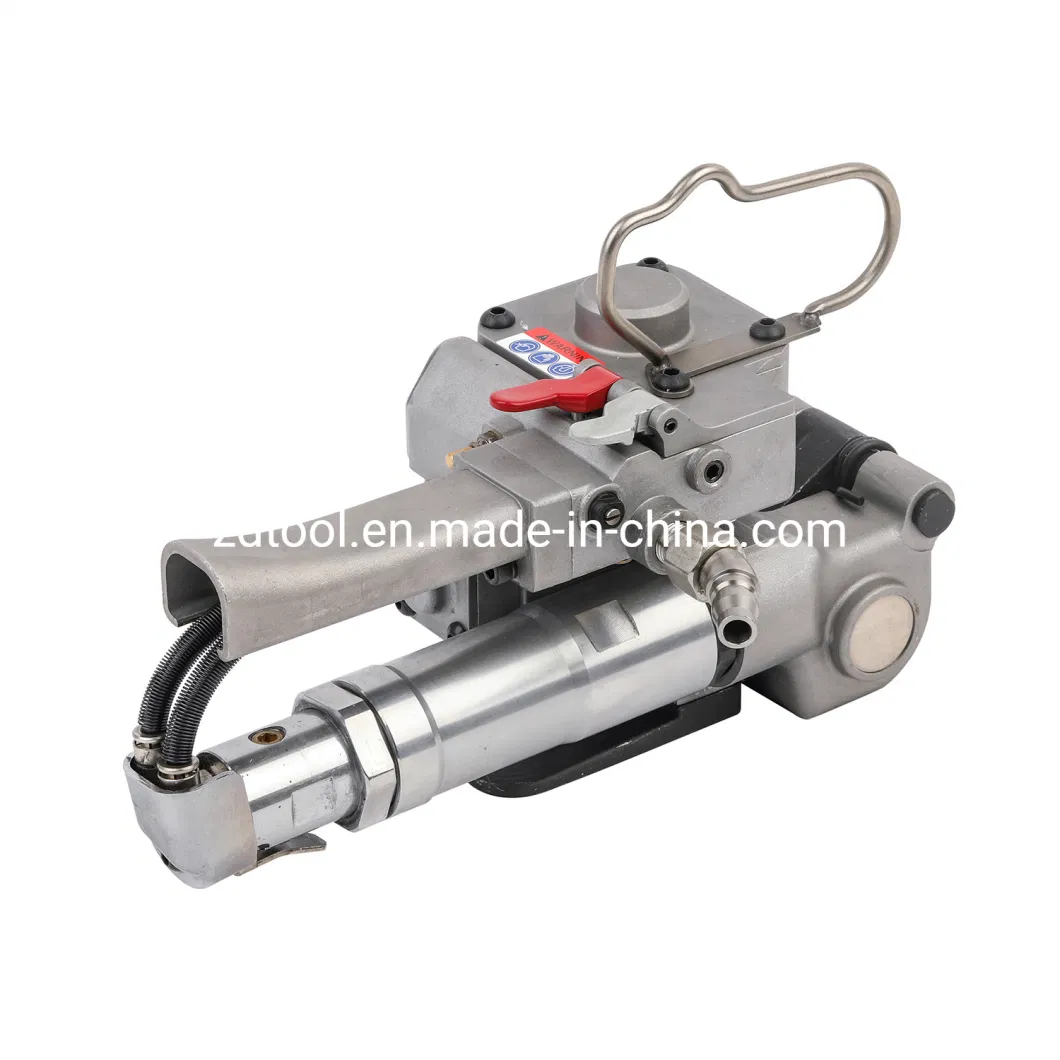 China Manufacturer Pneumatic Friction Weld Pneumatic Plastic Belt Strapping Machine